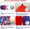 140PCS Balloon Garland Kit – Navy Blue, Red & White Balloons for Graduation, Class of 2024, 4th of July, Patriotic, Veteran’s Day, Nautical, Baseball, Spider-Man & Birthday Party Decorations